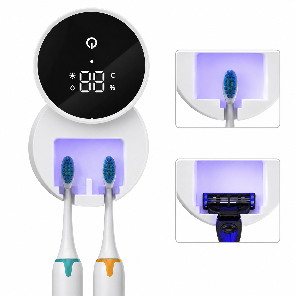 BrushSpa™ – הסוף למברשת רטובה ומלאת חיידקים