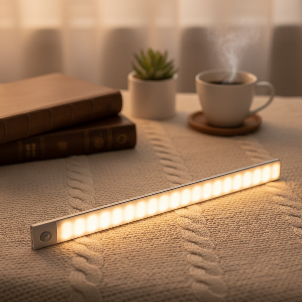 MotionGlow™ – מנורת חיישן אלחוטית לעיצוב והארת הבית